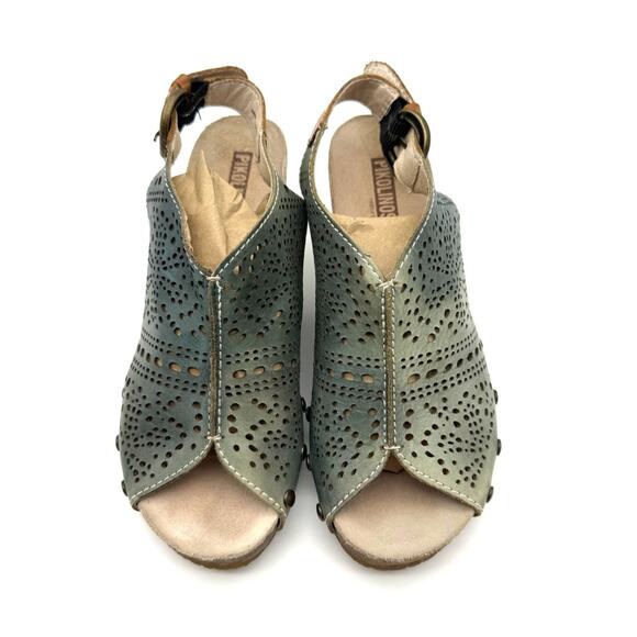 Pikolinos Benissa Wedge Leather Cutout 37 - Picture 2 of 13